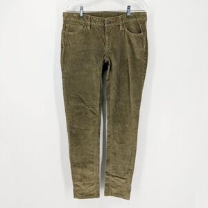 Patagonia Everyday Organic Cotton Slim Fit Corduroy Pants Tan Women's Size‎ 29
